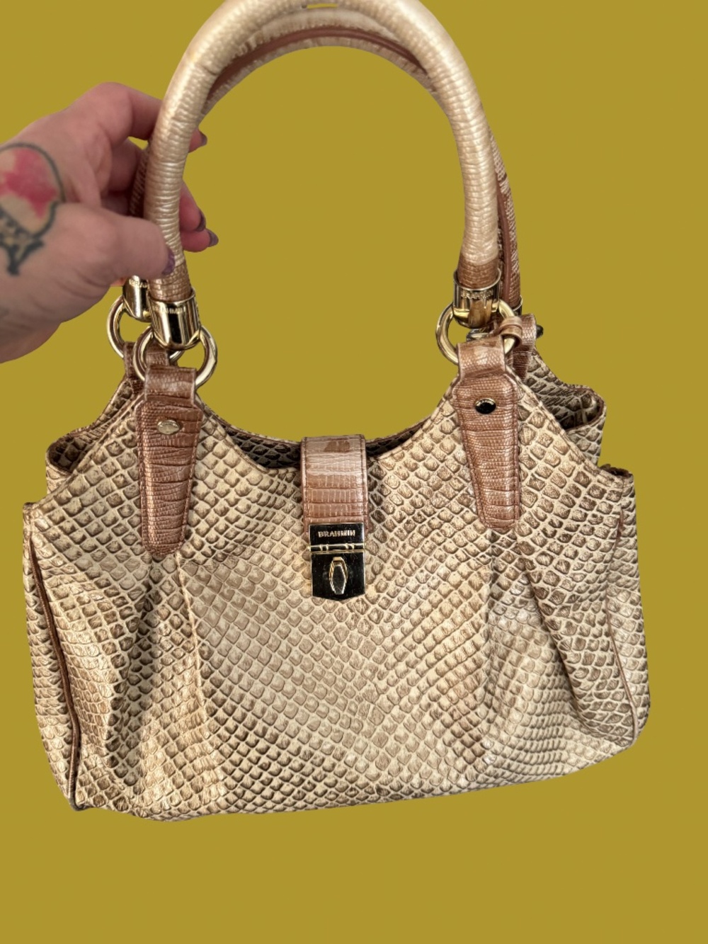 Brahmin Small Top Handle Satchel